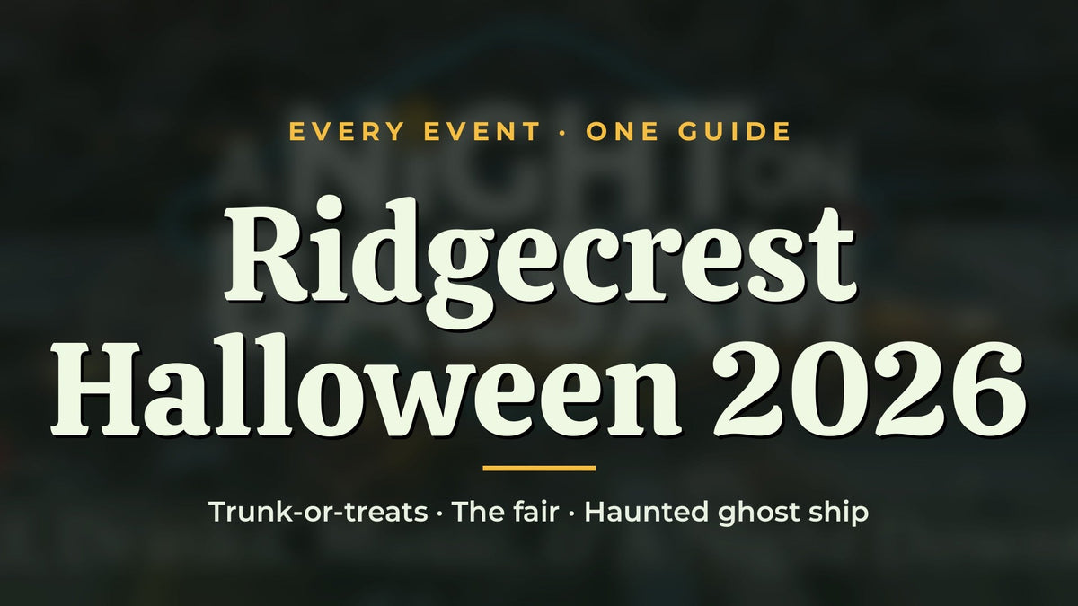 Ridgecrest Halloween 2026 — every October event in one guide
